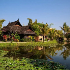 Отель Inle Princess Resort 3* Коттедж с различными типами кроватей фото 6