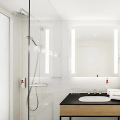Отель IntercityHotel Braunschweig 4* Стандартный номер с различными типами кроватей фото 8