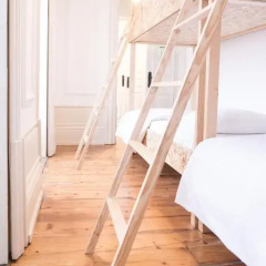 Porto Republica Hostel & Suites Стандартный номер разные типы кроватей (общая ванная комната) фото 4