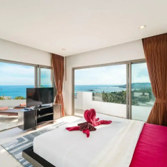 Отель Villa Sea View Таиланд, Самуи - отзывы, цены и фото номеров - забронировать отель Villa Sea View онлайн комната для гостей фото 2