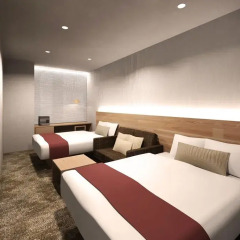 hotel androoms Osaka Hommachi 3* Номер Делюкс с различными типами кроватей фото 3