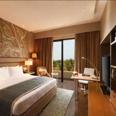 The Leela Ambience Convention Hotel, Delhi 5* Номер Делюкс с различными типами кроватей фото 2