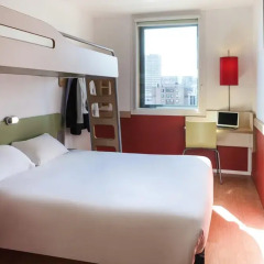 Отель Ibis Budget Lyon Centre - Gare Part Dieu Франция, Лион - отзывы, цены и фото номеров - забронировать отель Ibis Budget Lyon Centre - Gare Part Dieu онлайн комната для гостей фото 4