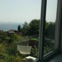 Гостиница House with sea view балкон