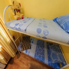 Гостиница Yourhostel Svyatoshino Кровать в общем номере с двухъярусной кроватью фото 14