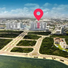 Отель Suites Malecon Cancun Стандартный номер с различными типами кроватей фото 9