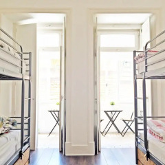 Liv'in Lisbon Hostel Кровать в общем номере с двухъярусной кроватью фото 5