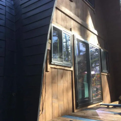 Отель The Hut Хакуба балкон