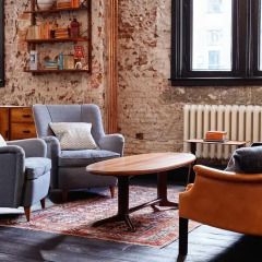 Отель The Hoxton, Amsterdam гостиничный бар