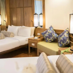 Отель Katathani Phuket Beach Resort 5* Номер Делюкс с двуспальной кроватью фото 7