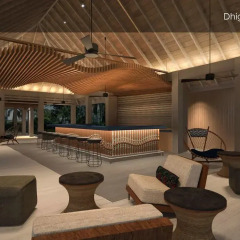 Отель Dhigali Maldives Мальдивы, Медупару - отзывы, цены и фото номеров - забронировать отель Dhigali Maldives онлайн интерьер отеля фото 3