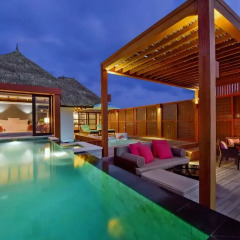 Отель Four Seasons Maldives At Kuda Huraa 5* Вилла с различными типами кроватей фото 2