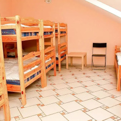 Хостел Х.О. Кровать в общем номере с двухъярусной кроватью фото 21