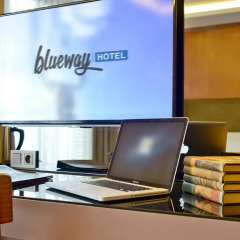 Blueway Hotel City интерьер отеля фото 3