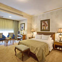 Отель Amman International 4* Представительский люкс с различными типами кроватей фото 2