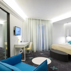 Отель L Ermitage 4* Улучшенный семейный номер с разными типами кроватей фото 4