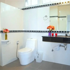 Отель Green Leaf Nai Harn 3 bedrooms Villa ванная