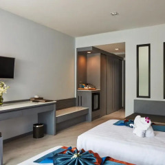 Отель Ananta Burin Resort 4* Улучшенный номер с различными типами кроватей фото 3