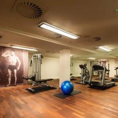 Отель Holiday Inn Łódź Польша, Лодзь - отзывы, цены и фото номеров - забронировать отель Holiday Inn Łódź онлайн фитнесс-зал фото 2