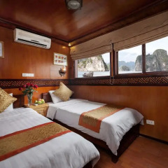 Отель Halong Golden Bay Cruise комната для гостей фото 2