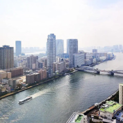 Отель Ginza Creston балкон
