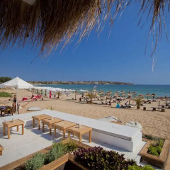 Отель Bulgarienhus Harmony Suites Apartments Болгария, Солнечный берег - отзывы, цены и фото номеров - забронировать отель Bulgarienhus Harmony Suites Apartments онлайн пляж фото 2