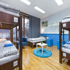 Hostel Bureau Кровать в общем номере с двухъярусной кроватью фото 12