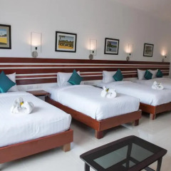 Отель Green View Village Resort 3* Стандартный семейный номер с двуспальной кроватью фото 4