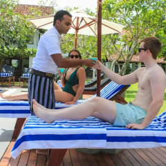 Отель Club Villa Шри-Ланка, Бентота - отзывы, цены и фото номеров - забронировать отель Club Villa онлайн бассейн фото 3