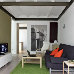 Апартаменты Habitat Apartments Pl. Espana Balconies Барселона комната для гостей фото 2