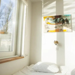 Апартаменты Private studio on houseboat in the centre! комната для гостей фото 5