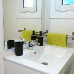 Отель Apartamento Rambla Catalunya Испания, Барселона - отзывы, цены и фото номеров - забронировать отель Apartamento Rambla Catalunya онлайн ванная