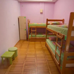 Manga Hostel Стандартный номер с различными типами кроватей (общая ванная комната) фото 10