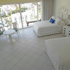Отель Calinda Beach Acapulco 3* Президентский люкс с двуспальной кроватью фото 11
