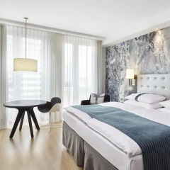 Отель Holiday Inn Berlin-Alexanderplatz 4* Стандартный номер с двуспальной кроватью фото 8