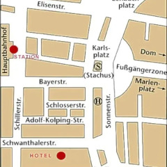 Hotel Deutsches Theater Stadtmitte (Downtown) 3* Стандартный номер с различными типами кроватей фото 37