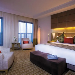 Traders Hotel Qaryat Al Beri Abu Dhabi, by Shangri-la 4* Улучшенный номер с различными типами кроватей фото 3