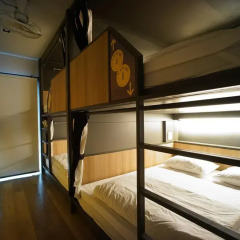 BRB Hostel Bangkok Silom Кровать в общем номере с двухъярусной кроватью фото 13