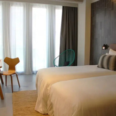 Отель Ohla Eixample 5* Улучшенный номер с различными типами кроватей фото 5