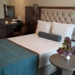 Отель Interhotel Cherno More 4* Стандартный номер с различными типами кроватей фото 4