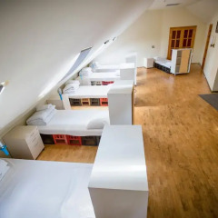 Hostel Jamaika Кровать в общем номере с двухъярусной кроватью фото 16