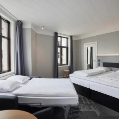 Zleep Hotel Copenhagen City 3* Стандартный семейный номер с двуспальной кроватью фото 2