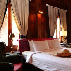 Отель Burasari Heritage Luang Prabang 4* Номер Делюкс с двуспальной кроватью фото 7