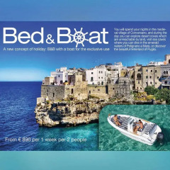 Отель Bed & Boat Конверсано приотельная территория