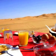 Отель Bivouac Karim Sahara Марокко, Загора - отзывы, цены и фото номеров - забронировать отель Bivouac Karim Sahara онлайн балкон