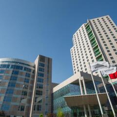 Отель Hilton Beijing 4* Номер Делюкс с различными типами кроватей фото 3