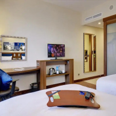Гостиница Hampton by Hilton Волгоград Профсоюзная 4* Стандартный номер с различными типами кроватей фото 13