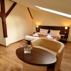 Отель Spatz Aparthotel 3* Стандартный номер с различными типами кроватей фото 13