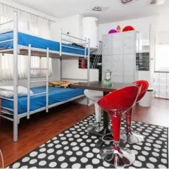 Manon Hostel Galata Кровать в общем номере двухъярусные кровати фото 6