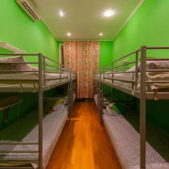 Гостиница Bear Hostels на Смоленской Кровать в общем номере с двухъярусной кроватью фото 6